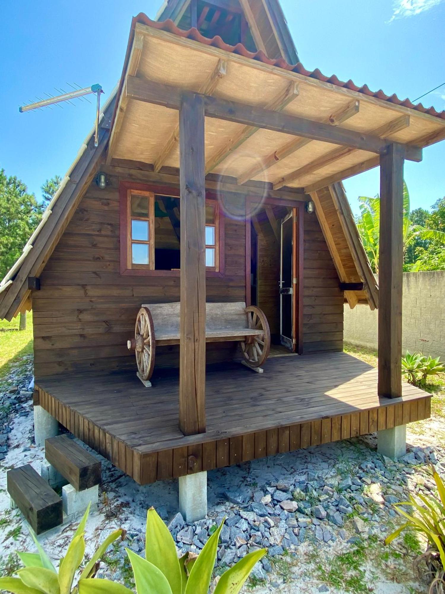 Cabana Aroeira 8 Min Da Guarda Do Embau Palhoça Eksteriør billede